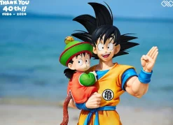 1/6 & 1/4 & 1/2 Scale 40th Anniversary Title Page Series 001 Hugging Father & Son - Dragon Ball Resin Statue - Unlimited Studios