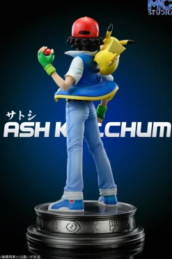 1/20 & 1/8 & 1/4 Scale World Zukan Ash Ketchum & Pikachu - Pokemon Resin Statue - MG Studios