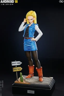 1/6 & 1/4 Scale Android 16 & Android 17 & Android 18 - Dragon Ball Resin Statue - Unlimited Studios