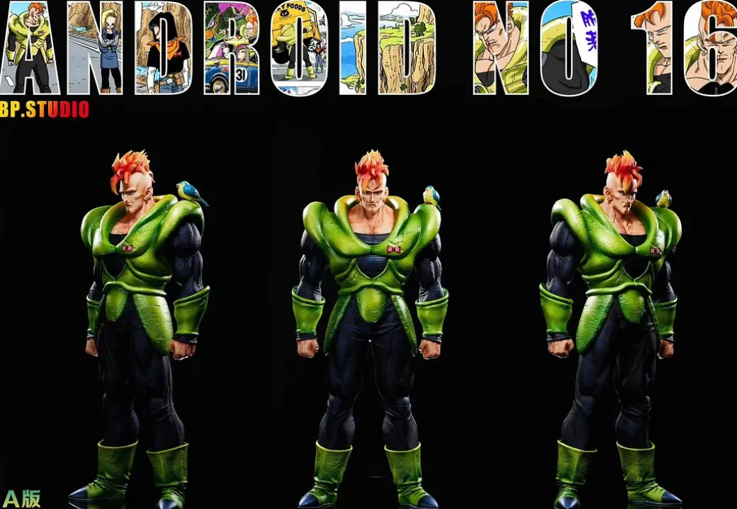 1/6 & 1/4 Scale Android 16 - Dragon Ball Resin Statue - BP Studios