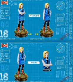 1/6 & 1/4 Scale Android 18/ Lazuli - Dragon Ball Resin Statue - BP Studios