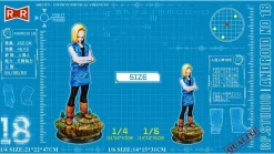 1/6 & 1/4 Scale Android 18/ Lazuli - Dragon Ball Resin Statue - BP Studios