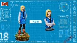 1/6 & 1/4 Scale Android 18/ Lazuli - Dragon Ball Resin Statue - BP Studios