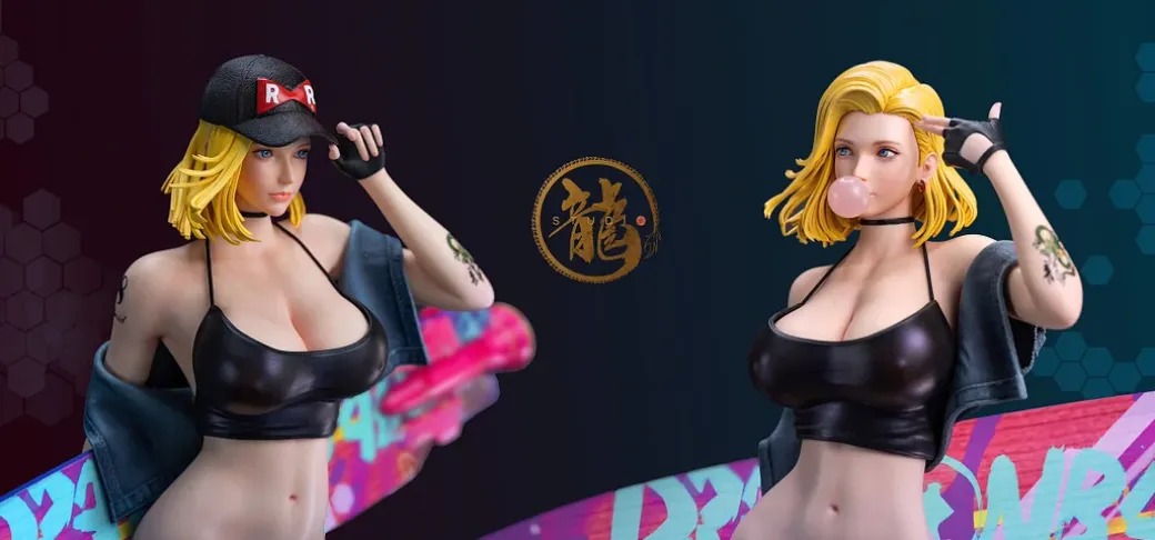 1/4 & 1/6 Scale Android 18/ Lazuli - Dragon Ball Resin Statue - Dragon Studios