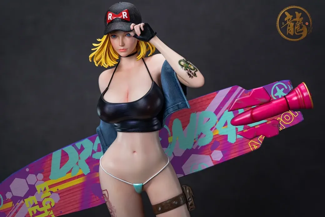 1/4 & 1/6 Scale Android 18/ Lazuli - Dragon Ball Resin Statue - Dragon Studios