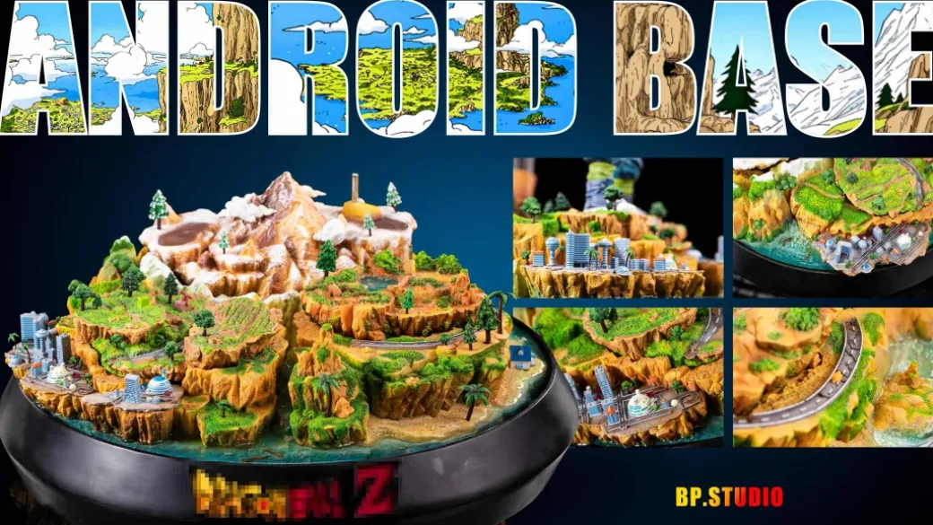 1/6 & 1/4 Scale Androids Base ONLY - Dragon Ball Resin Statue - BP.Studio