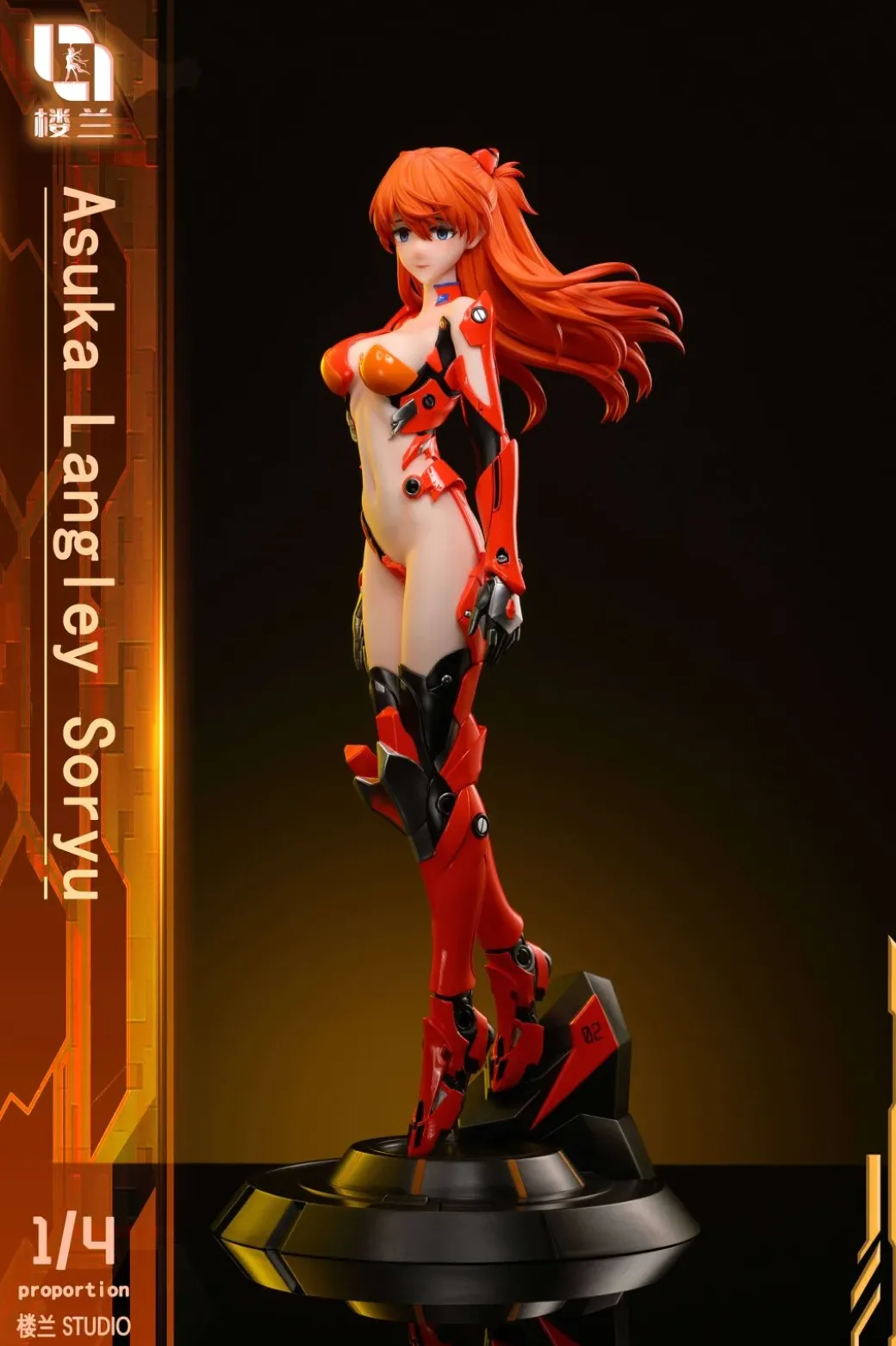 1/6 & 1/4 Scale Asuka Langley Soryu - (EVA) Neon Genesis EVAngelion Statue - Lou Lan Studio