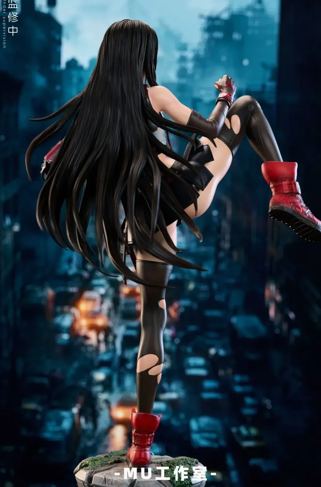 1/6 & 1/4 Scale Battle Tifa Lockhart - (FF7) Final Fantasy VII Resin Statue - MU Studio