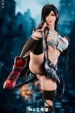 1/6 & 1/4 Scale Battle Tifa Lockhart - (FF7) Final Fantasy VII Resin Statue - MU Studio