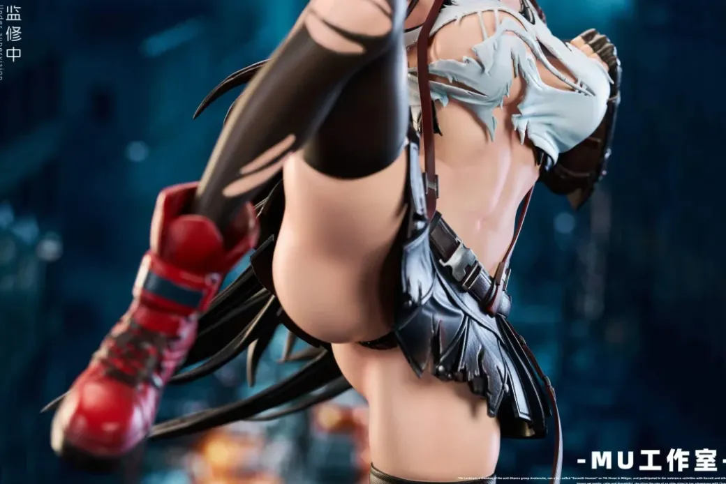 1/6 & 1/4 Scale Battle Tifa Lockhart - (FF7) Final Fantasy VII Resin Statue - MU Studio