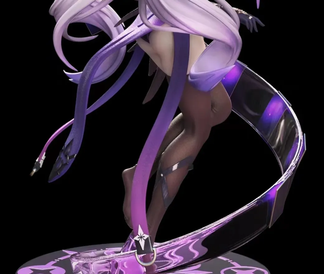 1/7 & 1/4 Scale Black Swan - Honkai: Star Rail Statue - HunYu Studios