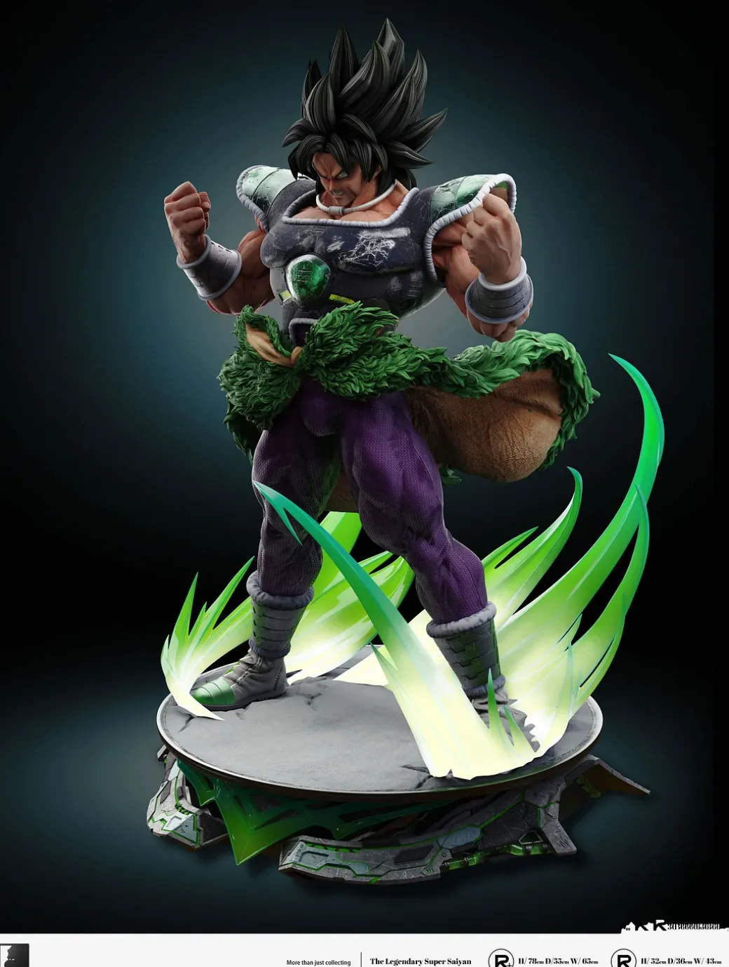 1/6 & 1/4 Scale Broly - Dragon Ball Resin Statue - LAST SLEEP Studios