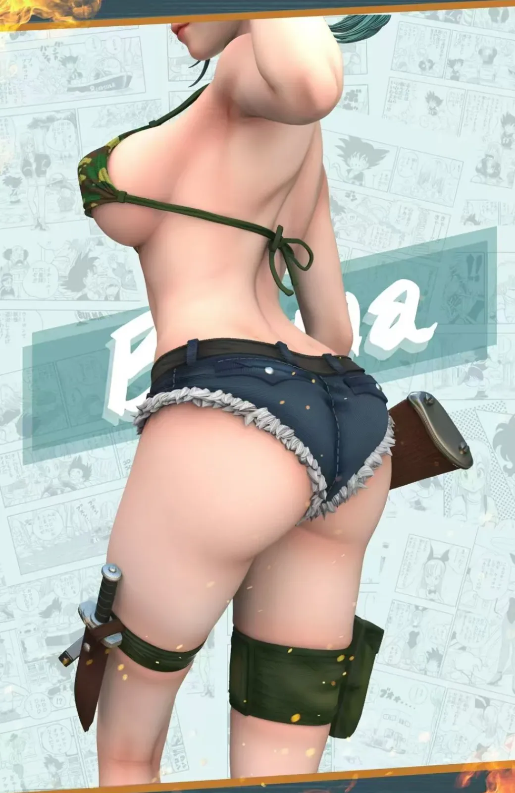 1/6 & 1/4 Scale Bulma - Dragon Ball Resin Statue - Hero Belief Studios