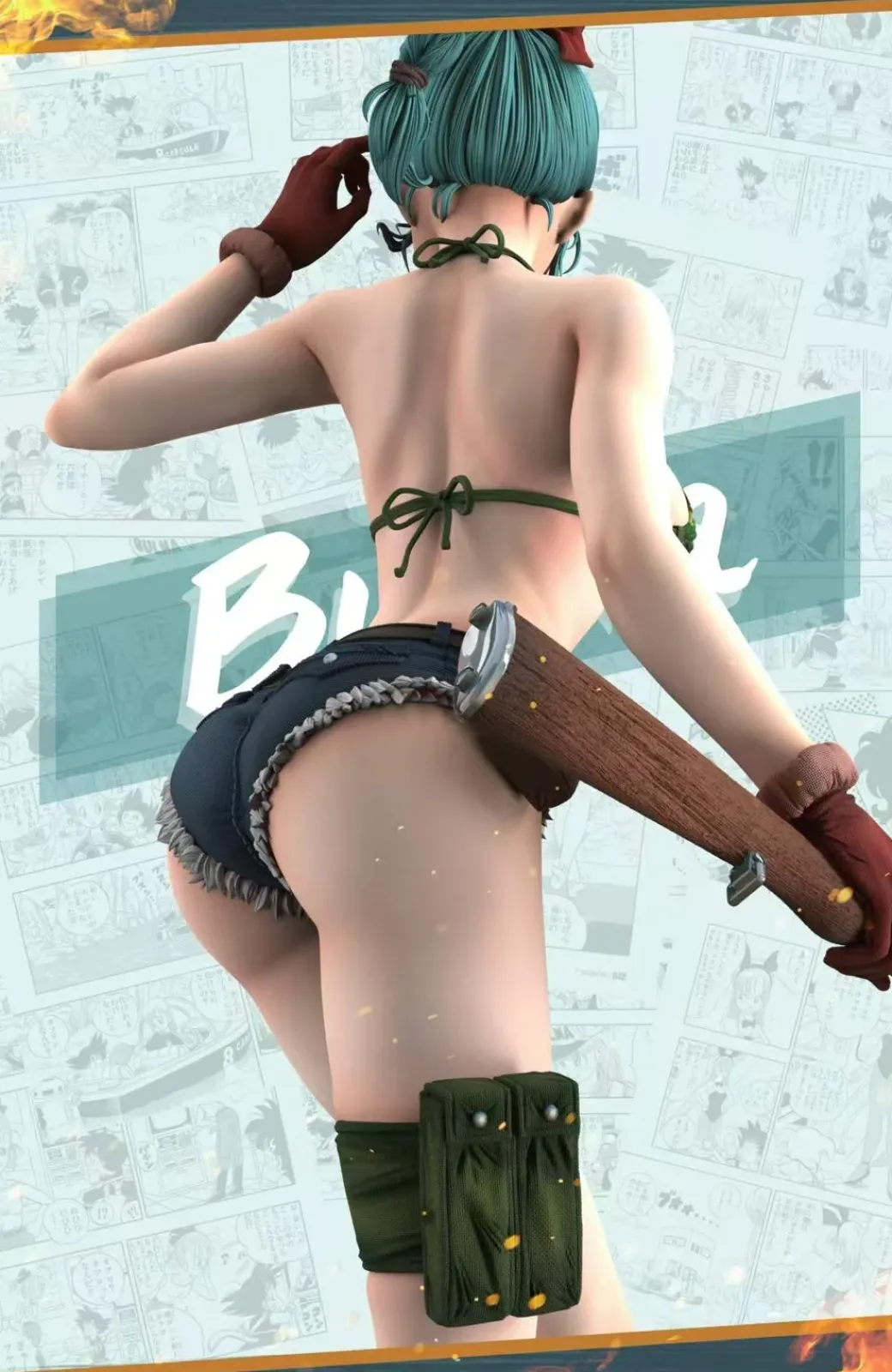 1/6 & 1/4 Scale Bulma - Dragon Ball Resin Statue - Hero Belief Studios