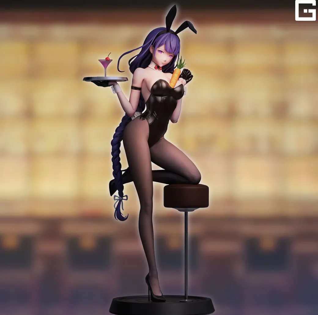 1/7 & 1/4 Scale Bunny Girl Series Raiden Shogun - Genshin Impact Statue - G·-Studio