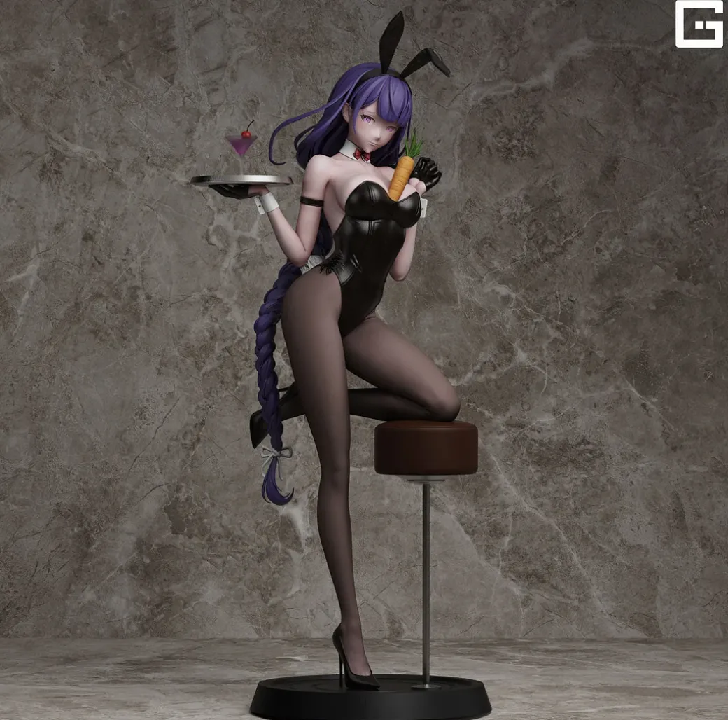 1/7 & 1/4 Scale Bunny Girl Series Raiden Shogun - Genshin Impact Statue - G·-Studio