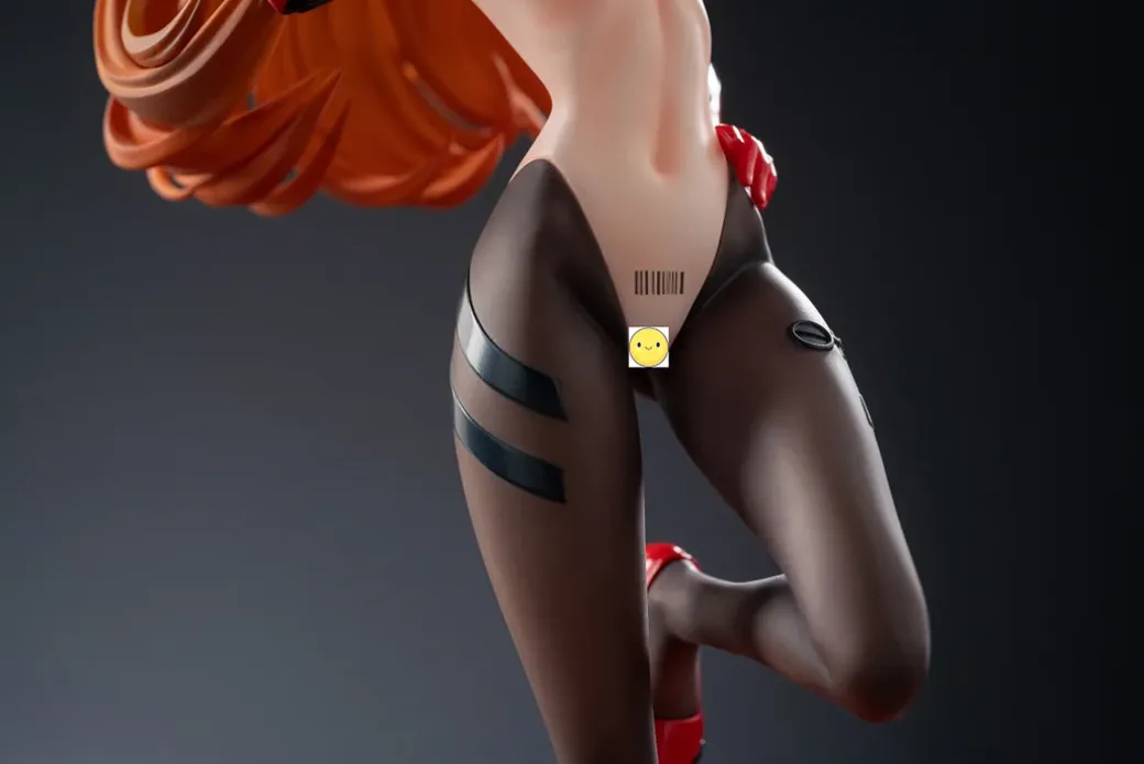1/7 & 1/4 Scale Bunny Girls Asuka Langley Soryu - (EVA) Neon Genesis EVAngelion Statue - SunBird Studio