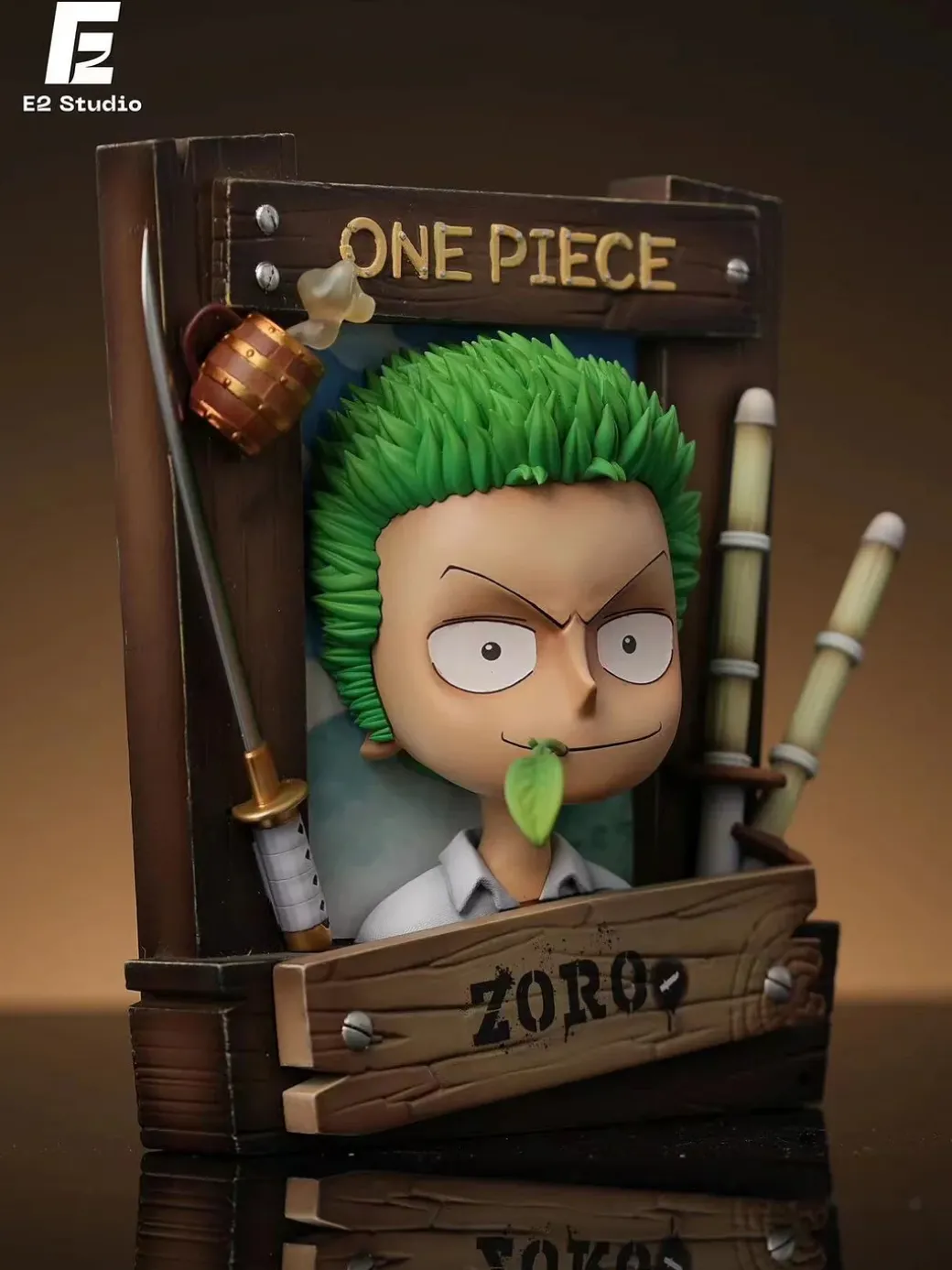 1/8 & 1/4 Scale Chibi Frame Series Monkey D. Luffy & Tony Tony Chopper & Roronoa Zoro & Nami - ONE PIECE Resin Statue - E2 Studio