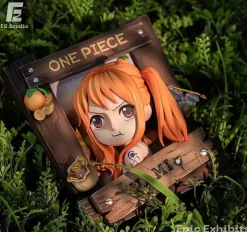 1/8 & 1/4 Scale Chibi Frame Series Monkey D. Luffy & Tony Tony Chopper & Roronoa Zoro & Nami - ONE PIECE Resin Statue - E2 Studio