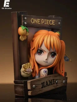1/8 & 1/4 Scale Chibi Frame Series Monkey D. Luffy & Tony Tony Chopper & Roronoa Zoro & Nami - ONE PIECE Resin Statue - E2 Studio