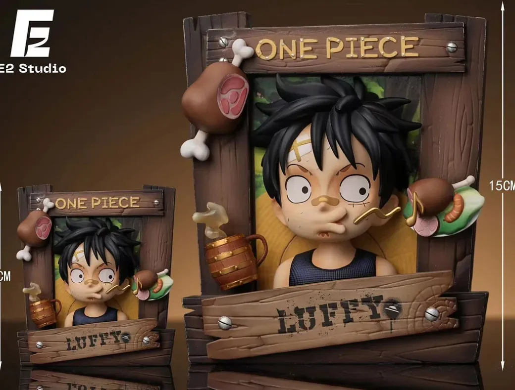 1/8 & 1/4 Scale Chibi Frame Series Monkey D. Luffy & Tony Tony Chopper & Roronoa Zoro & Nami - ONE PIECE Resin Statue - E2 Studio