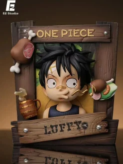 1/8 & 1/4 Scale Chibi Frame Series Monkey D. Luffy & Tony Tony Chopper & Roronoa Zoro & Nami - ONE PIECE Resin Statue - E2 Studio