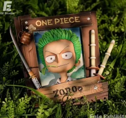 1/8 & 1/4 Scale Chibi Frame Series Monkey D. Luffy & Tony Tony Chopper & Roronoa Zoro & Nami - ONE PIECE Resin Statue - E2 Studio