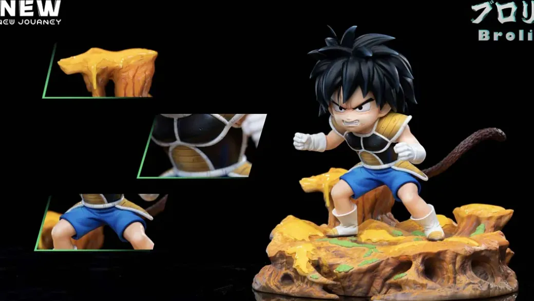 1/6 & 1/4 Scale Childhood Broly - Dragon Ball Resin Statue - New Journey Studio