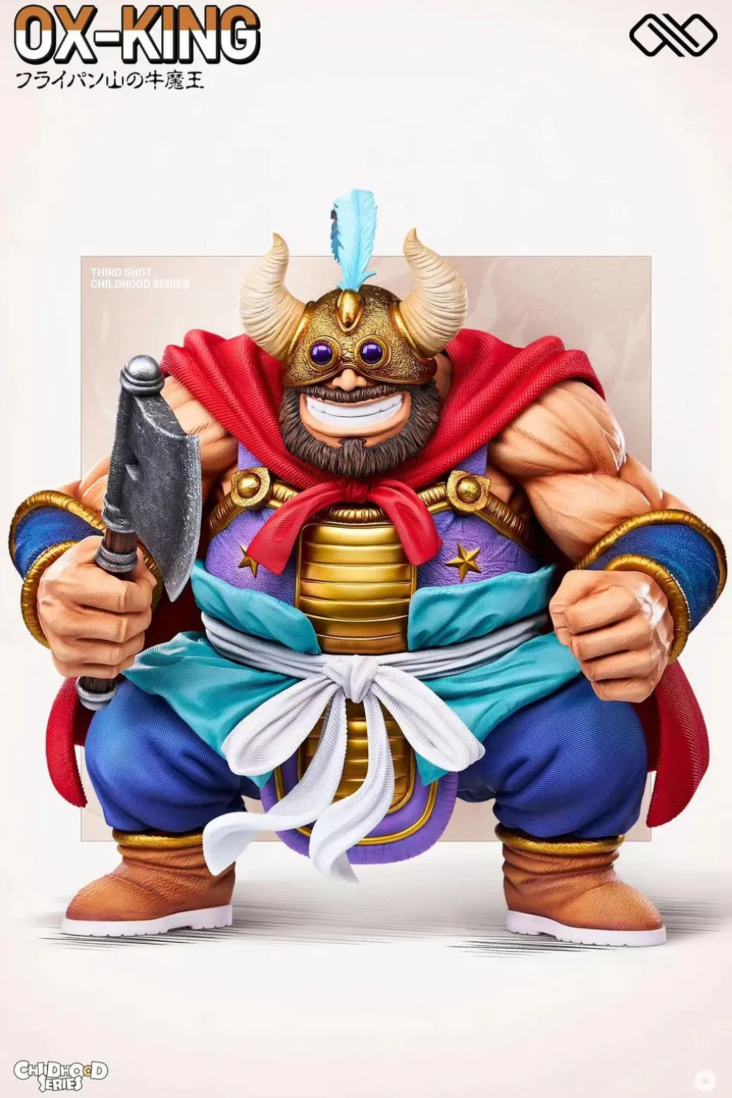 1/6 & 1/4 Scale Childhood Series 003 Ox-King & Chi-Chi - Dragon Ball Resin Statue - Unlimited Studios