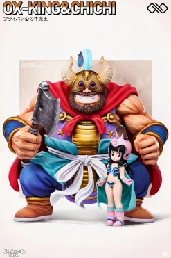 1/6 & 1/4 Scale Childhood Series 003 Ox-King & Chi-Chi - Dragon Ball Resin Statue - Unlimited Studios