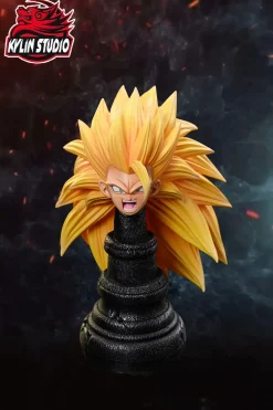 1/6 & 1/4 Scale Childhood Super Saiyan 3 Son Goku - Dragon Ball Resin Statue - Kylin Studio
