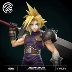 1/6 & 1/4 Scale Cloud Strife - (FF7) Final Fantasy VII Resin Statue - Dream-Studio