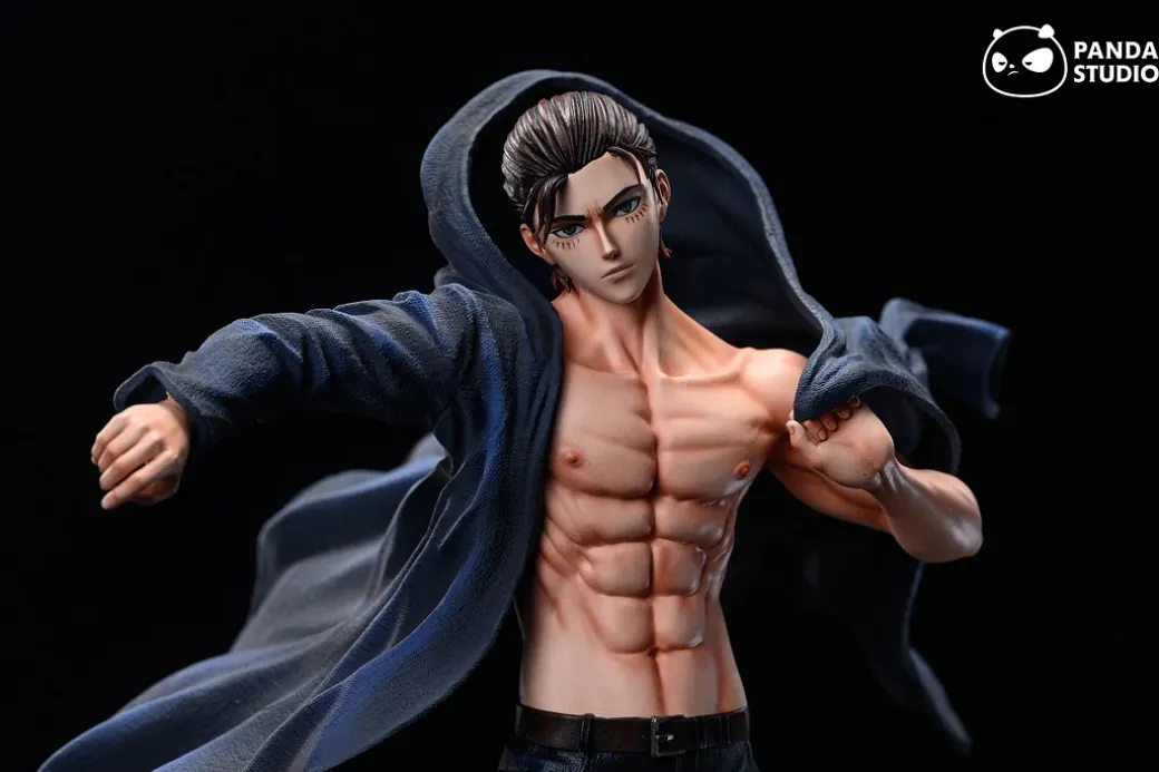 1/6 & 1/3 Scale Eren Yeager - Attack On Titan Resin Statue - Panda Studios