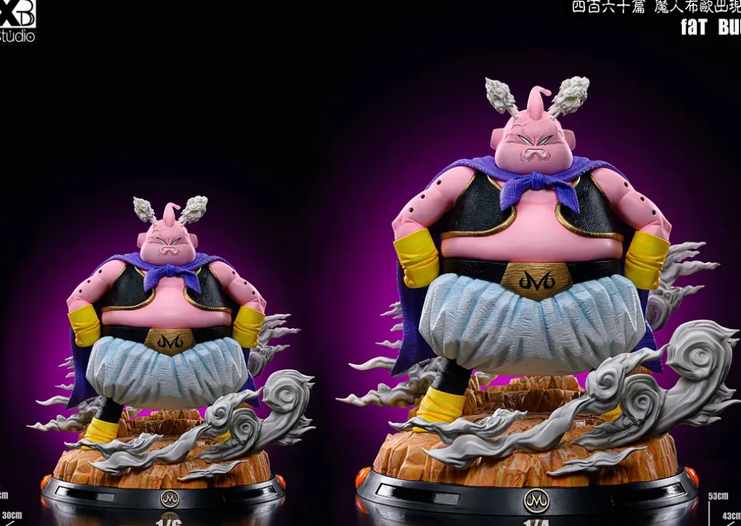 1/6 & 1/4 Scale Fat Buu - Dragon Ball Resin Statue - XBD Studios