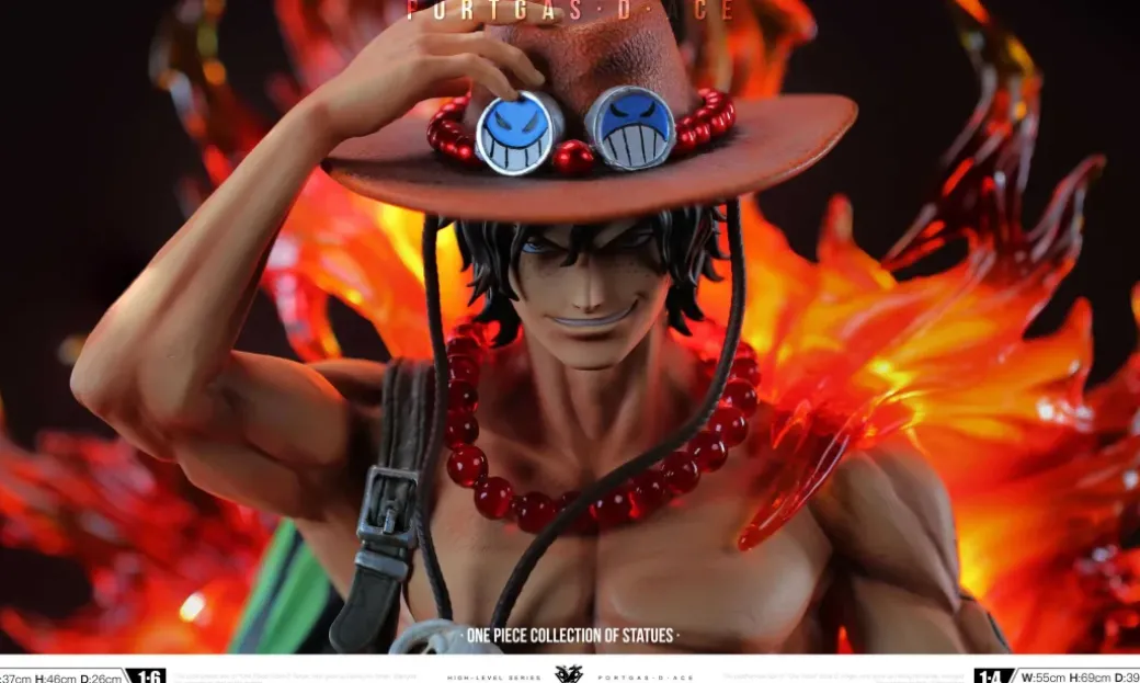 1/6 & 1/4 Scale Fire Fist Portgas D. Ace - ONE PIECE Resin Statue - okr Studio