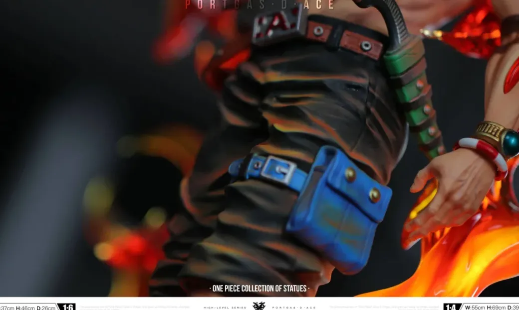 1/6 & 1/4 Scale Fire Fist Portgas D. Ace - ONE PIECE Resin Statue - okr Studio