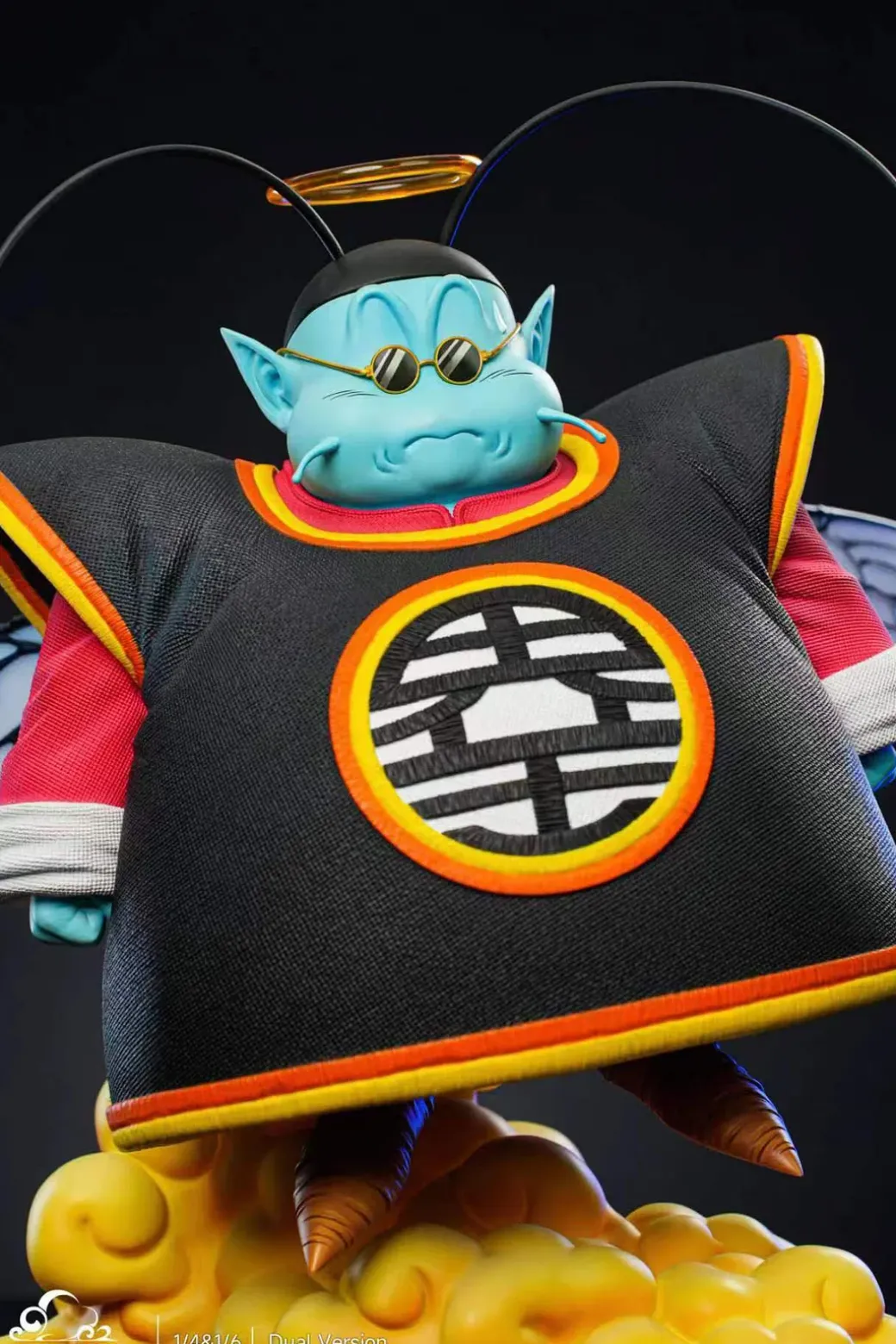 1/6 & 1/4 Scale Flying Ver. & Smiling Ver. King Kai - Dragon Ball Resin Statue - Clouds Studios
