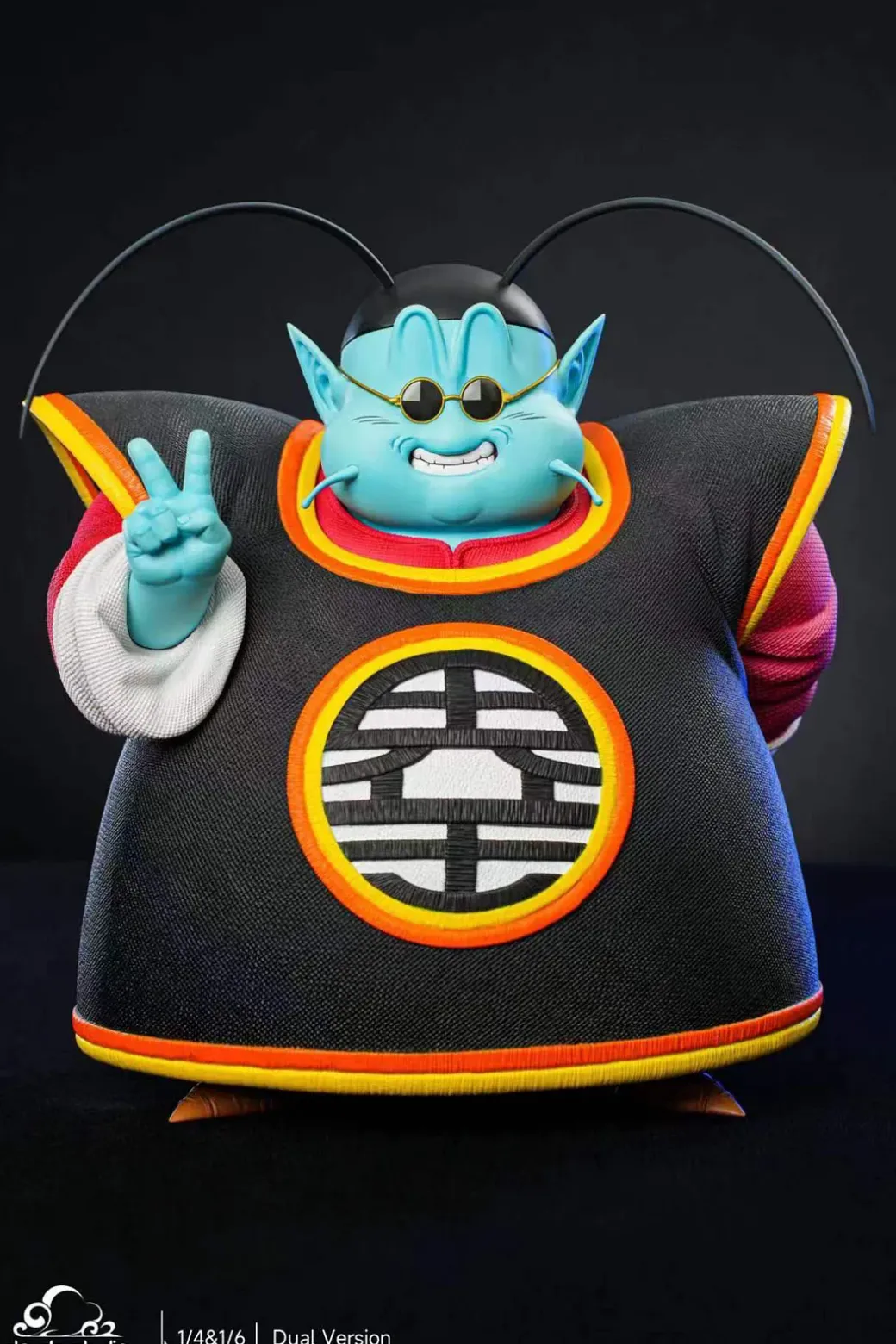 1/6 & 1/4 Scale Flying Ver. & Smiling Ver. King Kai - Dragon Ball Resin Statue - Clouds Studios