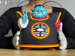 1/6 & 1/4 Scale Flying Ver. & Smiling Ver. King Kai - Dragon Ball Resin Statue - Clouds Studios