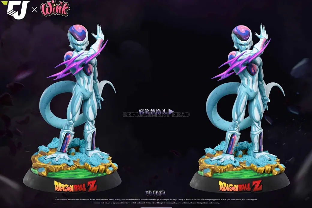 1/6 & 1/4 Scale Fourth Form Frieza - Dragon Ball Resin Statue - TJ-Studio