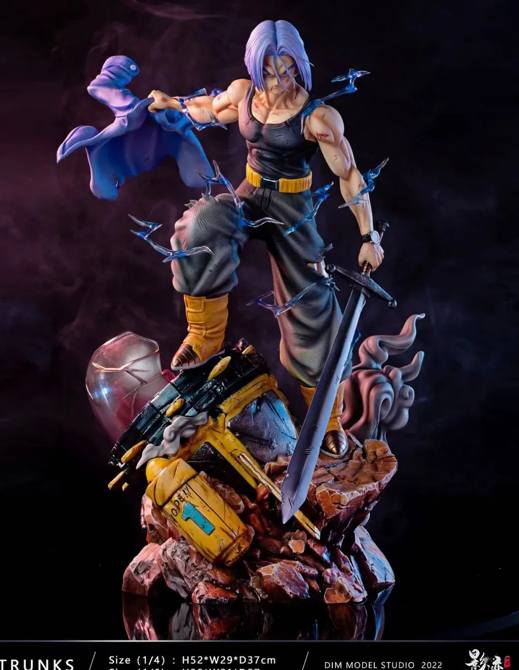 1/6 & 1/4 Scale Future Trunks - Dragon Ball Resin Statue - D-M Studios