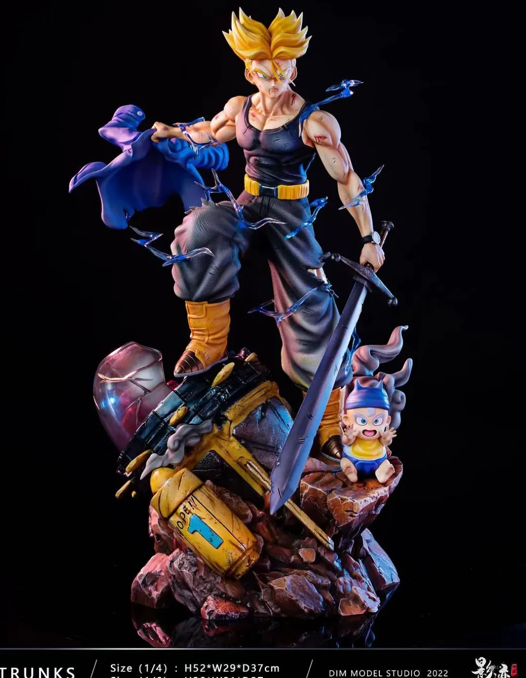 1/6 & 1/4 Scale Future Trunks - Dragon Ball Resin Statue - D-M Studios