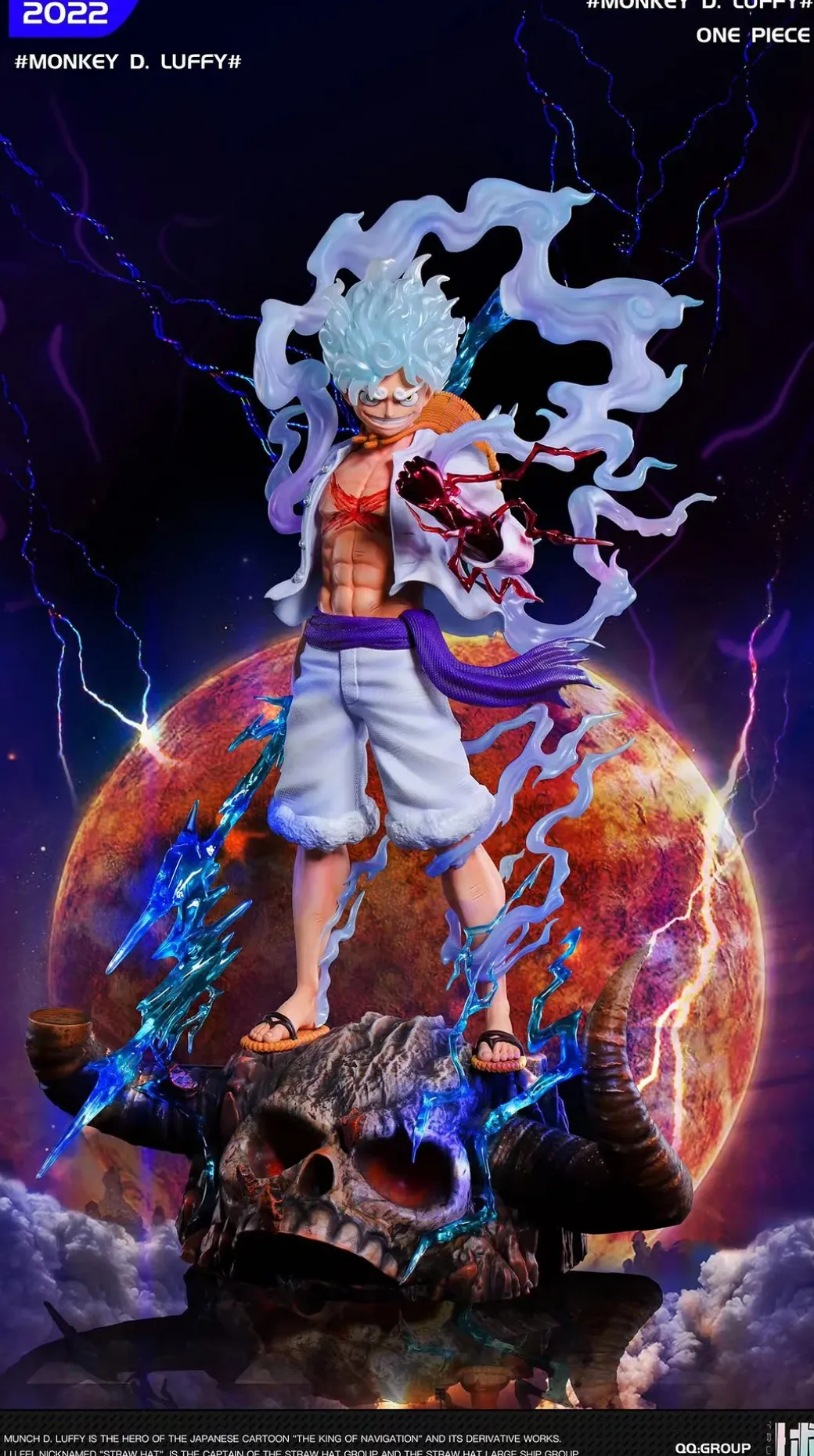 1/4 & 1/6 Scale Gear Fifth Nika Luffy - ONE PIECE Statue - TRUE Studio