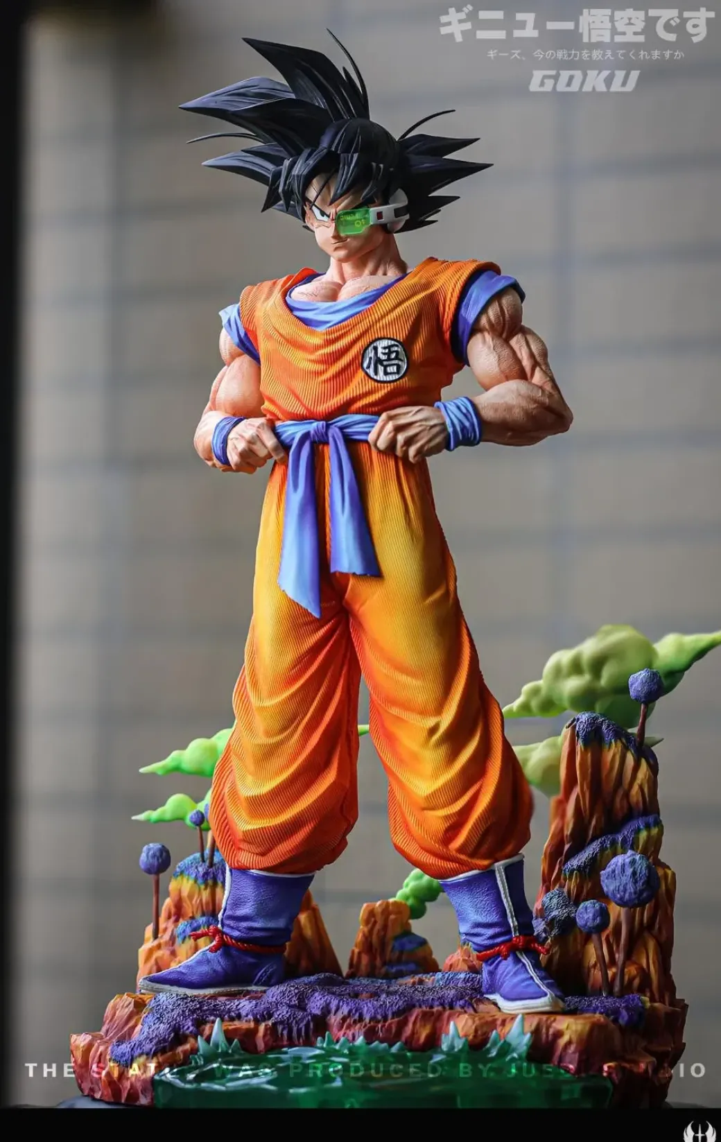 1/6 & 1/4 Scale Ginyu Son Goku with LED - Dragon Ball Resin Statue - JD Studio