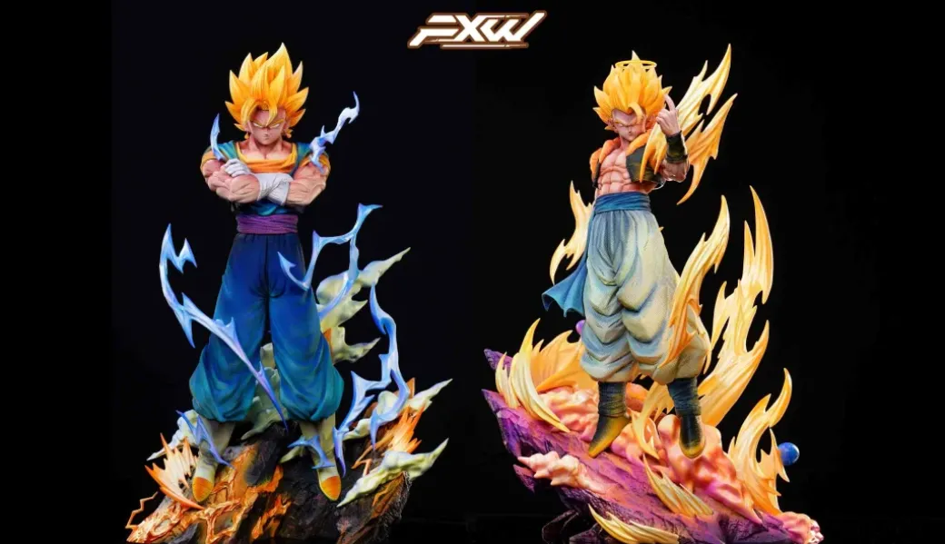 1/6 & 1/4 Scale Gogeta - Dragon Ball Resin Statue - FXW Studios