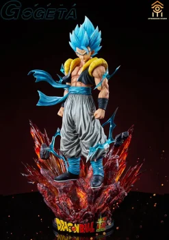 1/6 & 1/4 Scale Gogeta with LED - Dragon Ball Resin Statue - AfterShock Studio