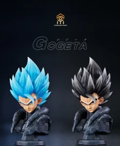1/6 & 1/4 Scale Gogeta with LED - Dragon Ball Resin Statue - AfterShock Studio