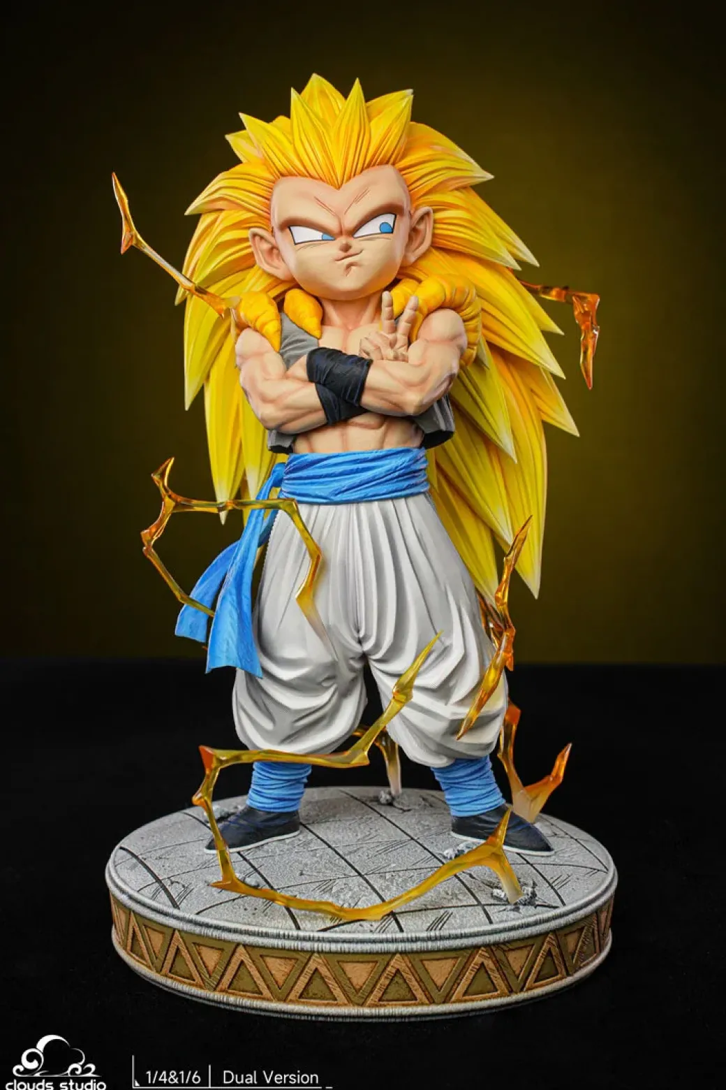 1/6 & 1/4 Scale Gotenks - Dragon Ball Resin Statue - Clouds Studios