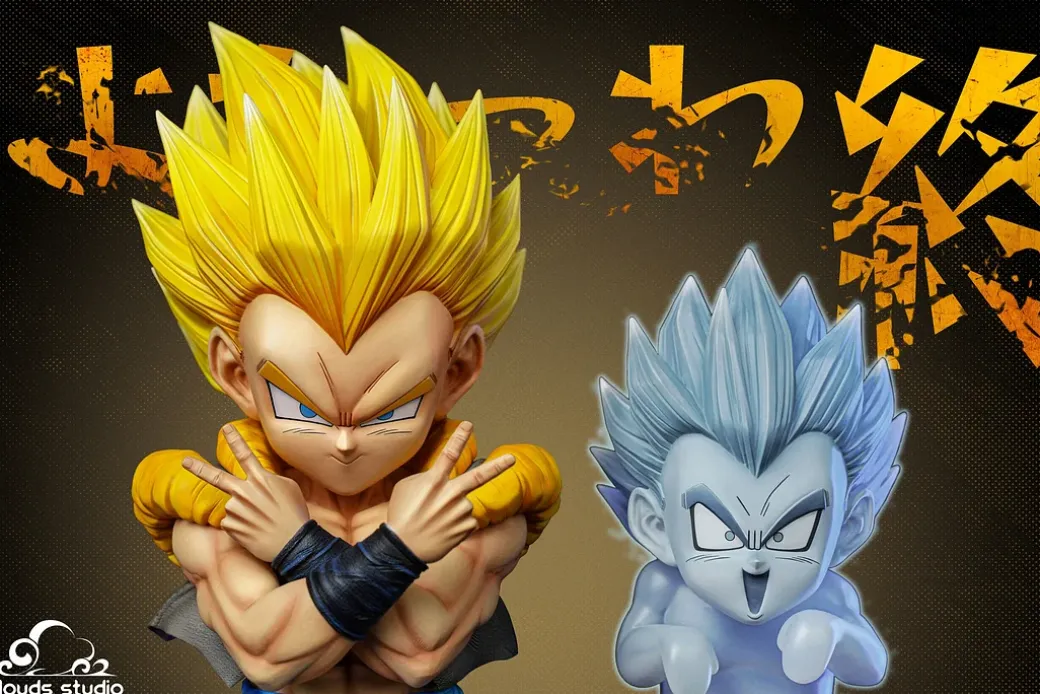 1/6 & 1/4 Scale Gotenks - Dragon Ball Resin Statue - Clouds Studios