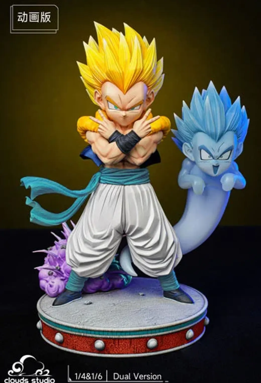 1/6 & 1/4 Scale Gotenks - Dragon Ball Resin Statue - Clouds Studios